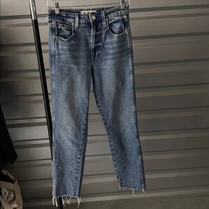 AMO Chloe crop raw hem Kismet, Size 26